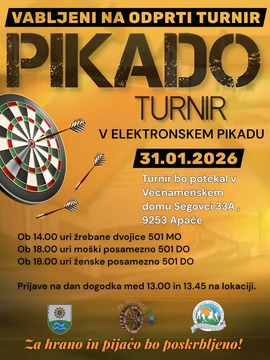 Pikado turnir v elektronskem pikadu