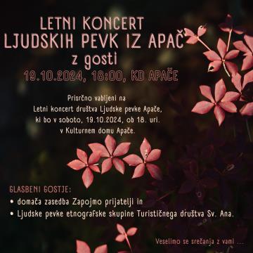 VABILO_letni koncert LJUDSKIH PEVK IZ APAČ